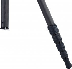 Tripod fotografik Fotopro X-65C FPH-62R, fibrë karboni, për udhëtime, i zi
