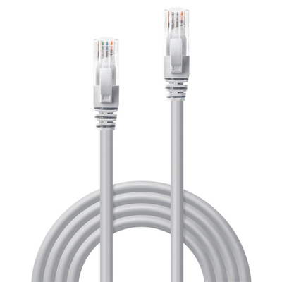 Kabllo rrjeti Lindy Patchcord Cat6 U UTP, 5m, gri