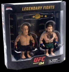 Колекционерска фигура UFC Octagon Fighters S1 Aldo vs McGregor, Legendary Fights, повеќебојна