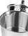 Set tenxheresh inox Husla Blossom 73965, 8 pjesë, kapakë xhami, argjendtë