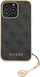 Mbulesë telefoni Guess 4G Charms GUHCP14LGF4GGR për iPhone 14 Pro, hardcase, gri