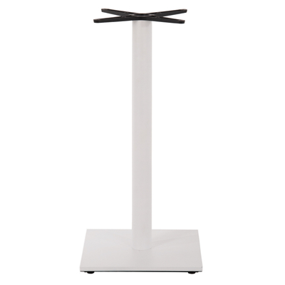 Bazë tavoline bari Metal Base HM474, 45x45x94cm, metal mat, e bardhë