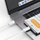 Kabllo karikimi USAMS Cloud Series US-SJ660, Type-C në Type-C, 100W PD, 1.2m, e bardhë