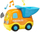 Lodër kamion VTech Toot Toot Dumper Truck, interaktiv, me drita dhe tinguj, shumëngjyrëshe