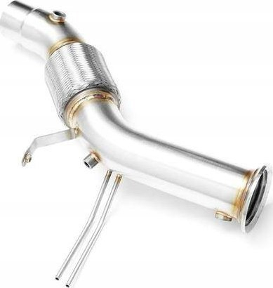 Downpipe shkarkimi BMW F15 F16, N57N N57Z, 76mm inox