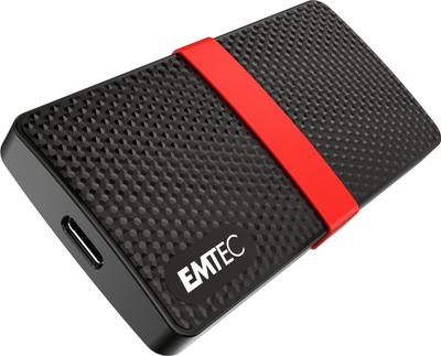 Надворешен ССД диск Емтек ECSSD2TX200 X200, 2TB, УСБ 3.1, црн