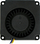 Ventilator ftohës Creality3D DC Brushless për printer 3D, 24V, ngjyrë e zezë