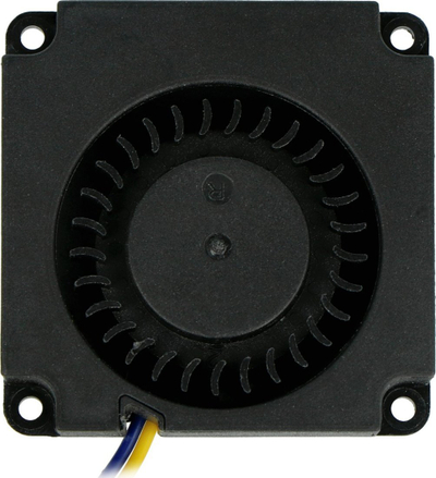 Ventilator ftohës Creality3D DC Brushless për printer 3D, 24V, ngjyrë e zezë