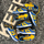 Atlete Nike Dunk Low UCLA, lëkurë, nr 42, blu dhe e verdhë