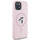 Футрола за телефон Karl Lagerfeld Liquid Silicone Karl And Choupette MagSafe, за iPhone 15, розова