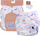Повторно употреблива пелена MILA Pocket Diaper, со PUL влошка, универзална големина, повеќебојна