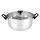 Тенџере Okko CWKS00124, 24cm, 4.6L, сребрена