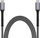 Kabllo FIXED Armor USB C në USB C, 2m, PD 240W, USB 2.0, gri