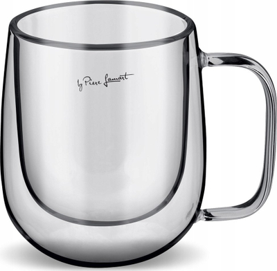 Set gotash termike Lamart GLASS LT9034, 250ml, xham me dy shtresa, transparente
