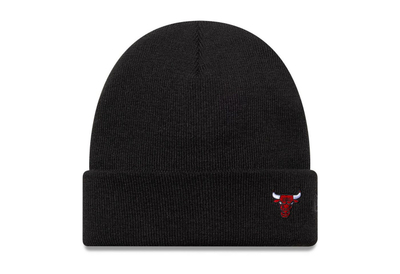 Kapela New Era Cuff Beanie Chicago Bulls Mini Logo, e zezë