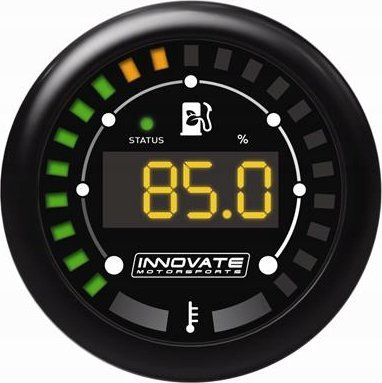 Matës etanoli Innovate Motorsports 3904 MTX D, dixhital, përmbajtje etanol dhe temperaturë, i zi