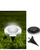 Lampë solare oborri Domoletti TH012D-2, 1 LED, me kunj toke, inox