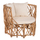 Kolltuk Kaan 95x89x80Hcm (HM5994), bardhë