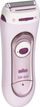 Depilator elektrik Braun Silk-épil LS5100, kokë e rrumbullakët, i papërshkueshëm nga uji, rozë e bardhë