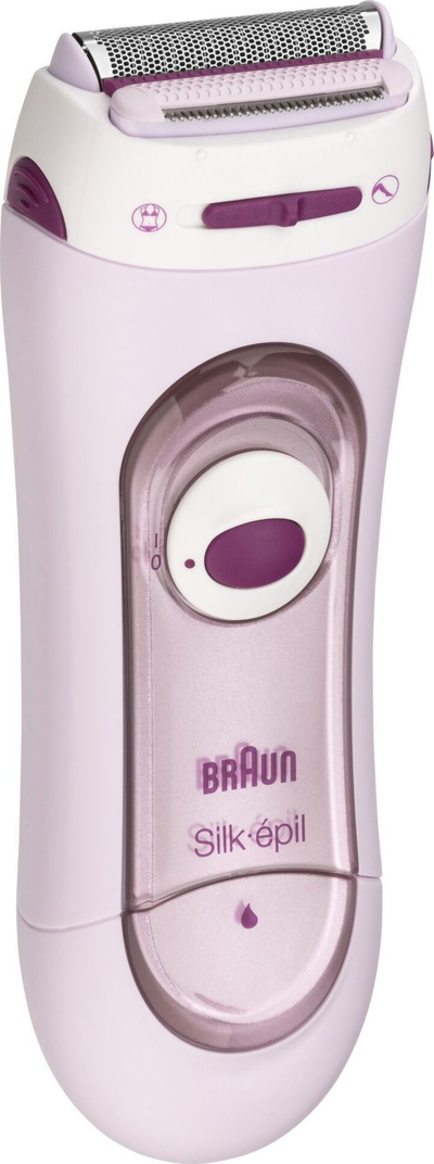 Depilator elektrik Braun Silk-épil LS5100, kokë e rrumbullakët, i papërshkueshëm nga uji, rozë e bardhë