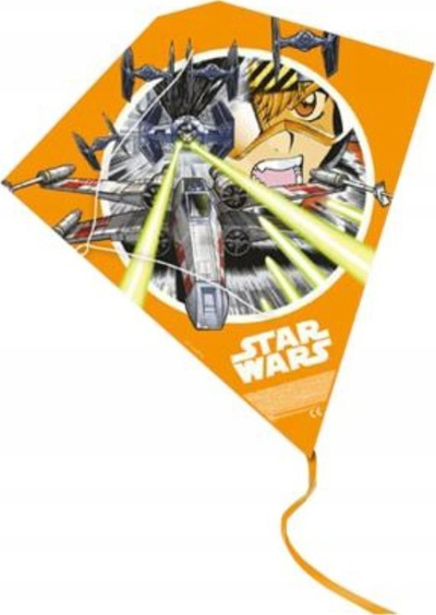 Fluturë Star Wars, 58.5 x 56 cm, portokalli