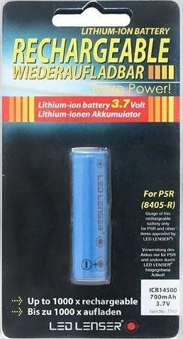 Bateri rezervë Ledlenser 7703, rikarikueshme, 14500 700mAh