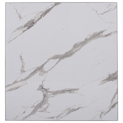 Pllakë tavoline HPL mermer 65×69 cm (HM5827.11), bardhë/ gri
