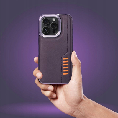 Futrollë Milano për Xiaomi Redmi Note 13 Pro 4G, mban mirë nga goditjet, pamje e bukur, vjollcë e errët