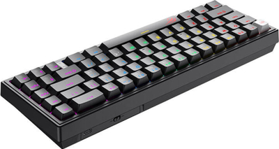 Tastierë gaming Havit HV-KB874L, 67 taste, RGB, e zezë