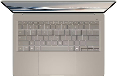 Laptop ASUS ZenBook A14 OLED UX3407QA, 14\", Snapdragon X1, 16GB 512GB, беж