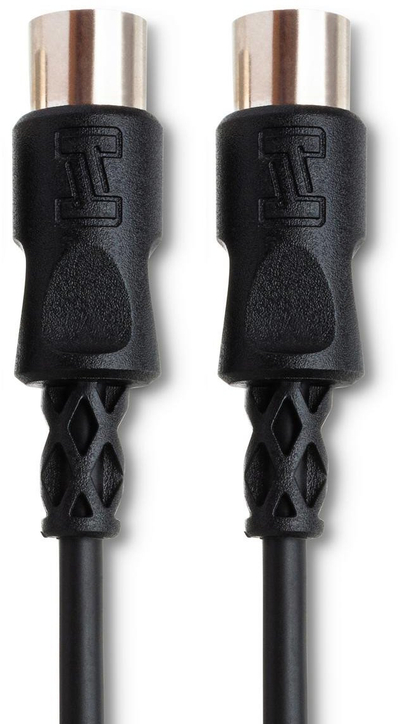 Kabëll MIDI Hosa MID-325BK Standard, 2.5m, i zi