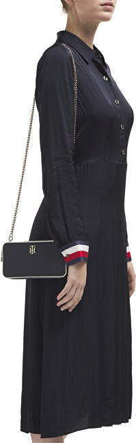 Çantë krahu Tommy Hilfiger Mini AW0AW08528CJM, e kaltër