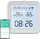 Sensor i mençur temperature dhe lagështie Gosund S6, Wi‑Fi, ekran LCD me ndriçim, i bardhë