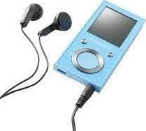 MP3 player Intenso Music Walker, 16GB, ekran LCD, blu