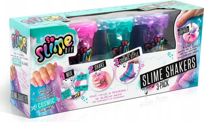 Set lodrash slime So Slime SSC 003 Shakers, 3 copë, DIY, shumëngjyrësh
