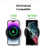 Karikues wireless Duzzona W11, 15W, për telefon, i zi
