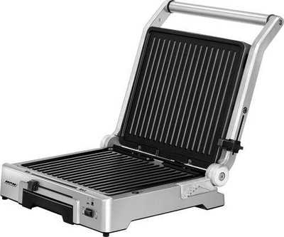 Grill elektrik MPM MGR-10M, 2000 W, i zi / argjendtë