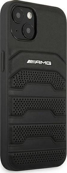 Mbrojtëse e fortë AMH Debossed Collection për iPhone 12 Mini, e zezë