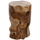 Tavolinë/stol e rrumbullakët druri teak Φ30×45 cm (HM9350)
