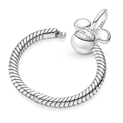 Varëse për qafore Pandora Disney Mickey Mouse sPN2435, e argjendtë