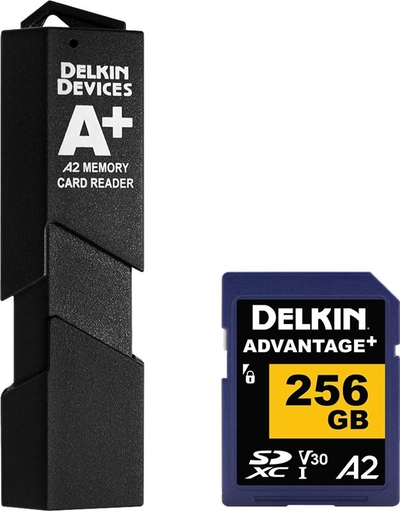 Lexues kartelash Delkin USB 3.1, SD dhe microSD A2, i zi