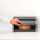 Kuti buke Brabantia 236686, çelik inox, hapje rrotulluese, e zezë