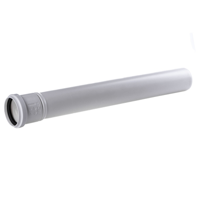 Tub oxhaku kondensimi PP Single wall 60mm, 0.5m, gri