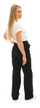 Pantallona Jacqueline de Yong JDYABBY Wide Leg Fit, të zeza