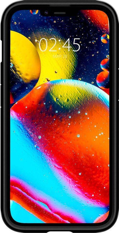 Kapak telefoni Spigen Tough Armor për iPhone 13, mbrojtje shumë e fortë, i zi