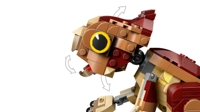 Set ndërtimi LEGO Jurassic World Baby Dinosaur Dolores Aquilops 76970, 339 copa, nga 7 vjeç, shumëngjyrësh