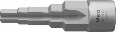 Çelës step Wera 9529 C, 1/2", 88mm, metalik