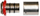 Përshtatës reduktues presimi Diamond, për tub PEX 25x16, bronz krom, argjendtë