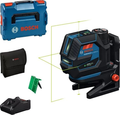 Lасер мулти-лајн Bosch Professional GCL 12V-50-22 CG, IP65, зелена зрачна линија