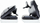 Maus Contour Design Unimouse ergonomic për dorën e majtë, 2800 DPI, USB Type A, i zi